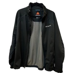Men’s Columbia Windproof Black Jacket